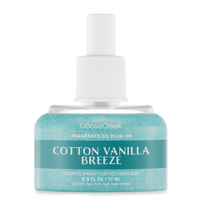 Cotton Vanilla Breeze Odor Eliminating Plug-in Refill - 90IC