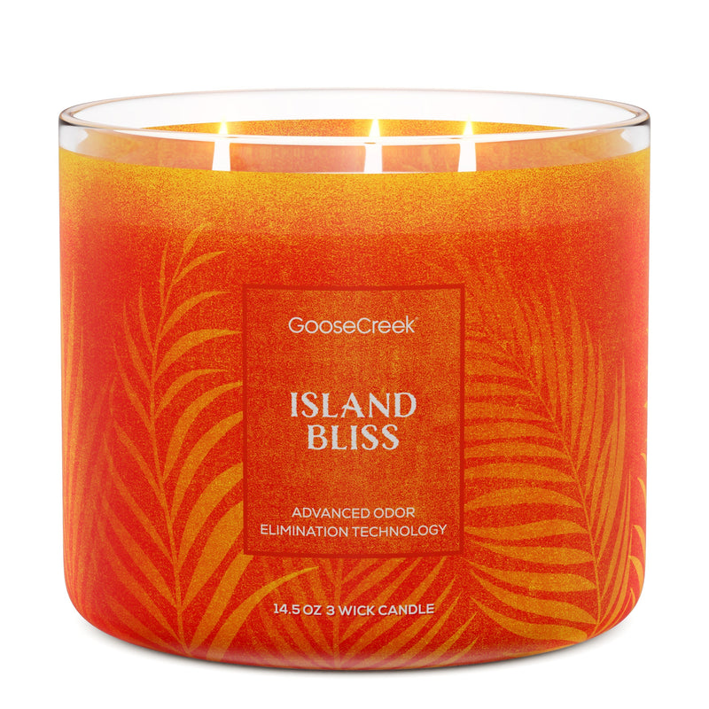 Island Bliss Odor Eliminating 3-Wick Candle - MLP0