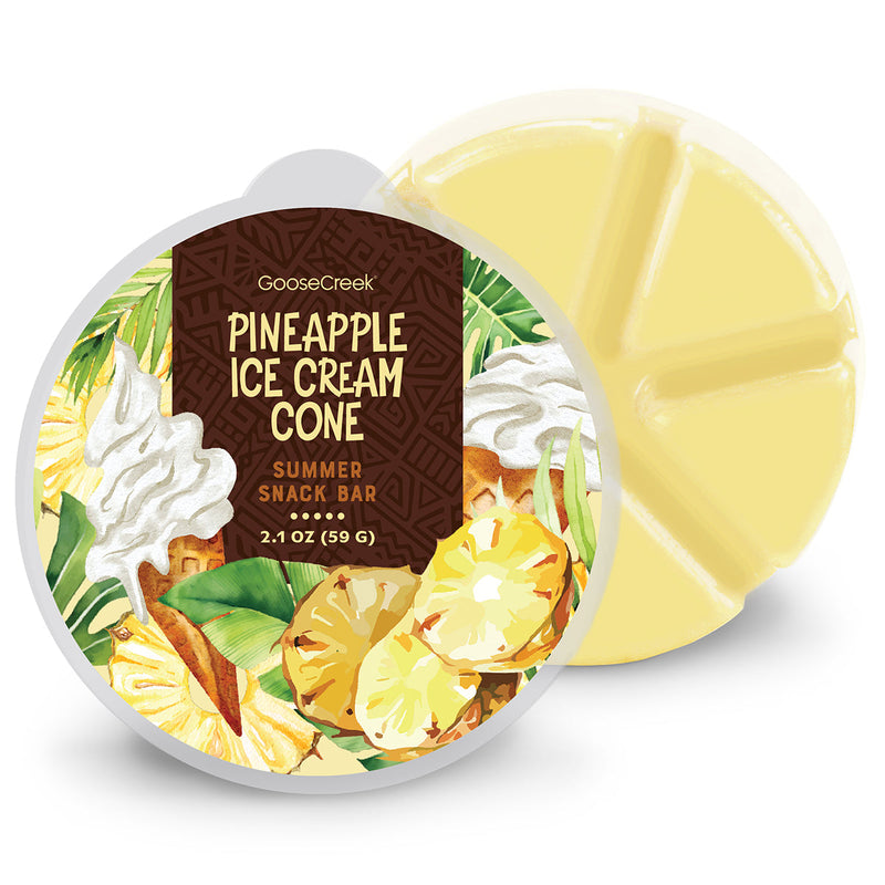 Pineapple Ice Cream Cone Wax Melt - WZ33