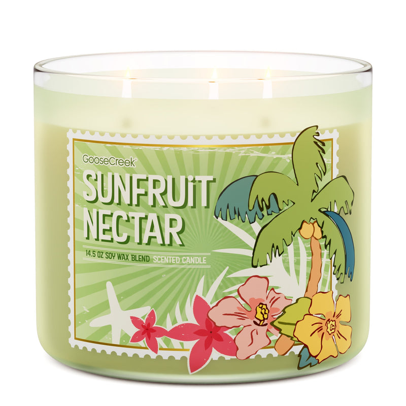 Sunfruit Nectar 3-Wick Candle - TINI