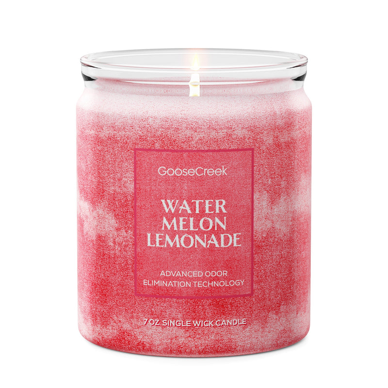 Watermelon Lemonade Odor Eliminating 7oz Single Wick Candle - JLFN